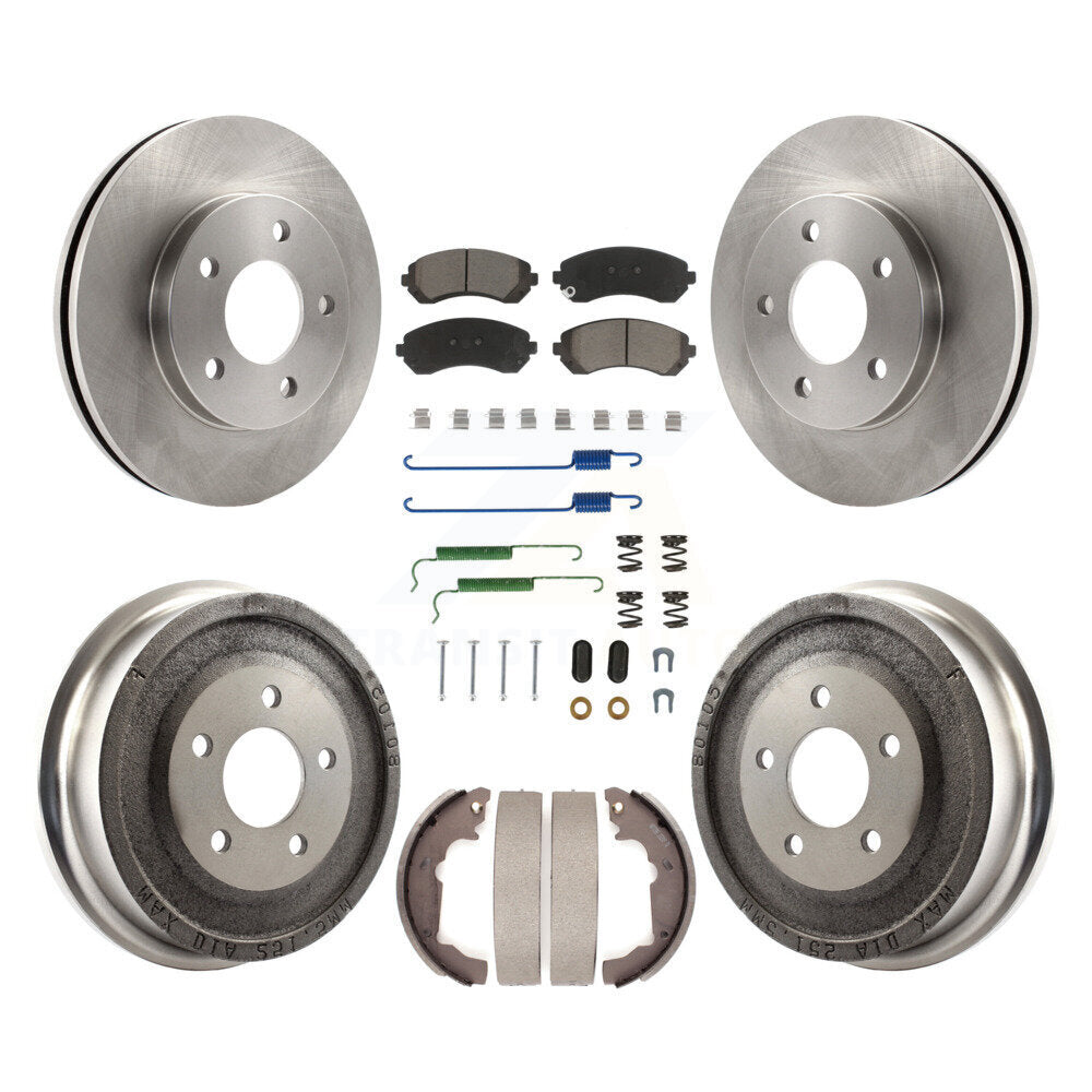 CMX K8C-102247 Disc Brake Kit for 2001-2005 Pontiac Aztek - Front and Rear product image