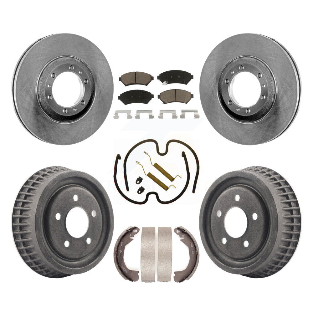 CMX K8C-102249 Disc Brake Kit for 1997-2005 Chevrolet Venture, Pontiac Montana, Oldsmobile Silhouette & more - Front and Rear product image