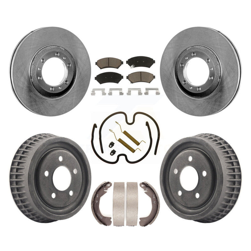 CMX K8C-102249 Disc Brake Kit for 1997-2005 Chevrolet Venture, Pontiac Montana, Oldsmobile Silhouette & more - Front and Rear product image