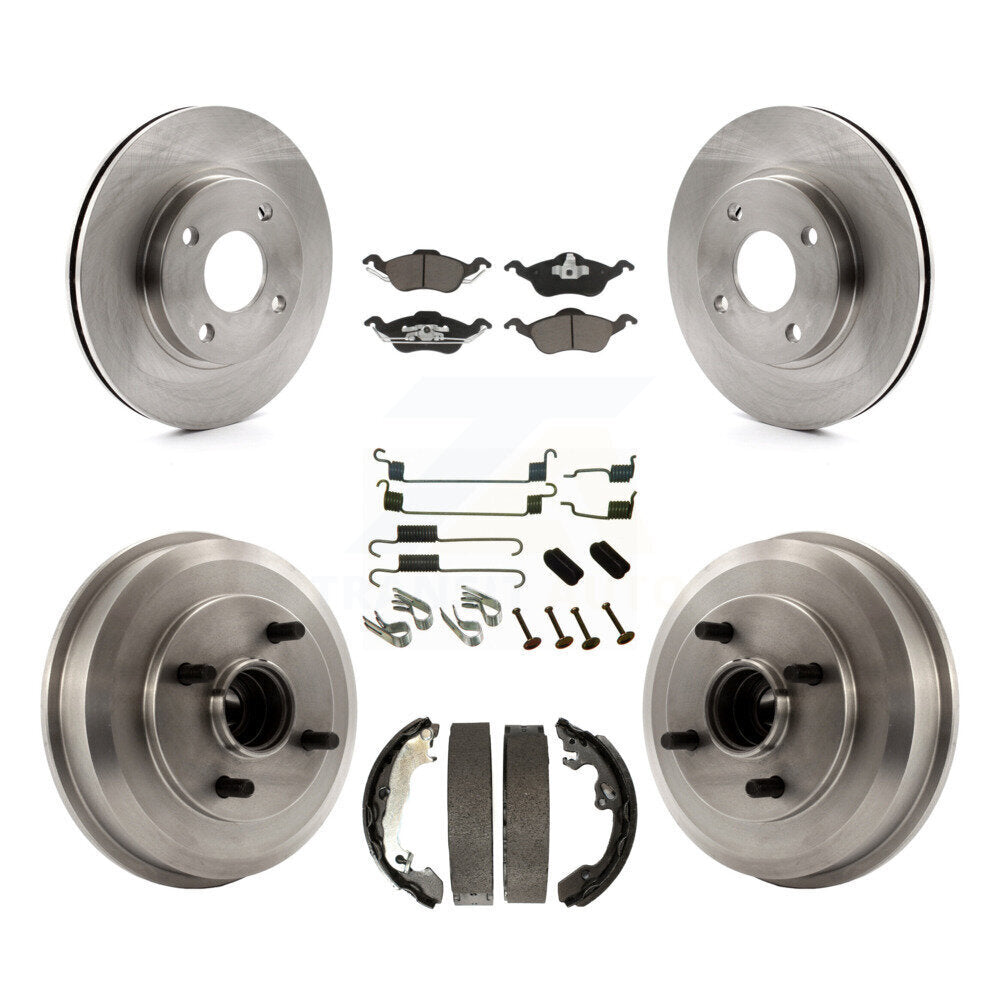 CMX K8C-102258 Disc Brake Kit for 2000-2003 Ford Focus - Front and Rear product image