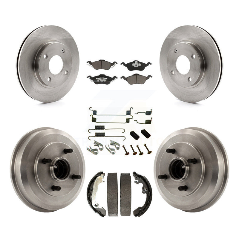 CMX K8C-102258 Disc Brake Kit for 2000-2003 Ford Focus - Front and Rear product image