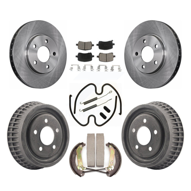 CMX K8C-102288 Disc Brake Kit for 2004 Chevrolet Malibu - Front and Rear product image