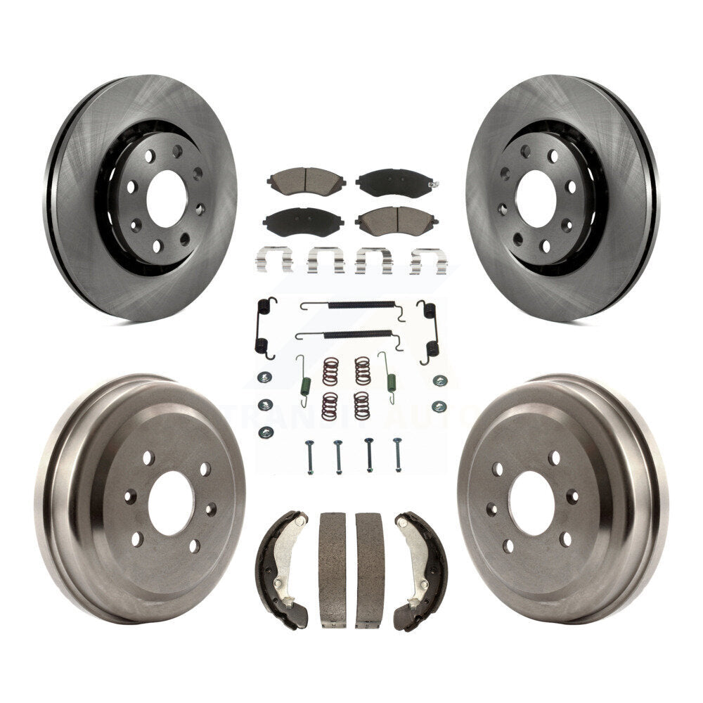 CMX K8C-102303 Disc Brake Kit for 2004-2015 Chevrolet Spark, Pontiac G3, Pontiac G3 Wave & more - Front and Rear product image