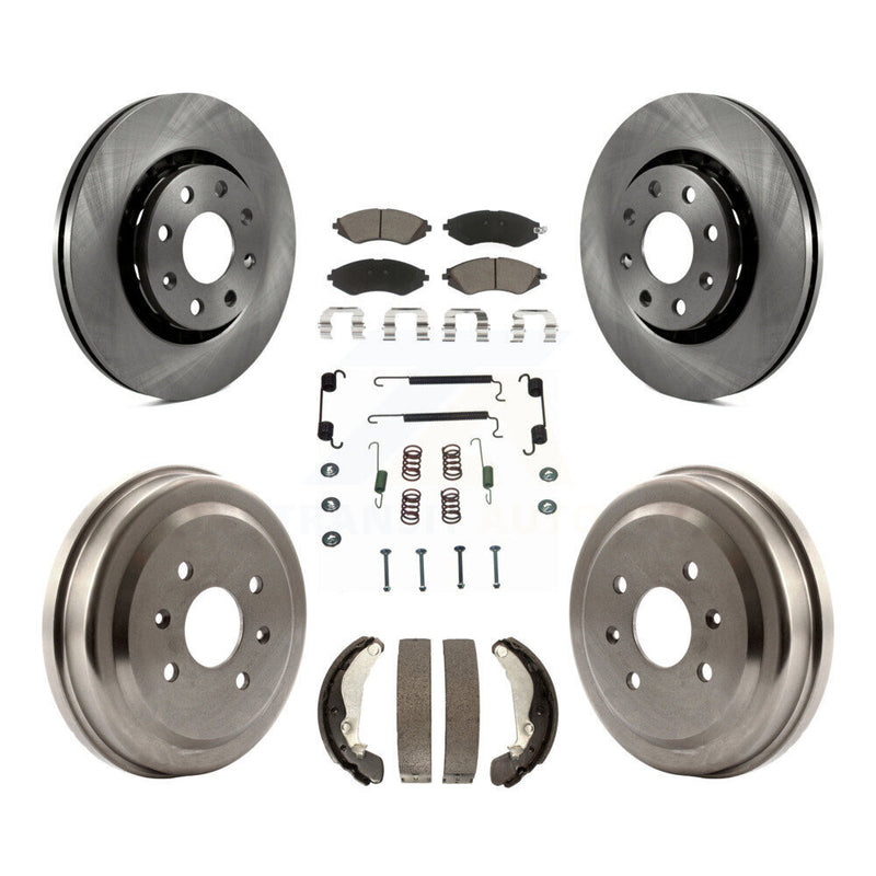 CMX K8C-102303 Disc Brake Kit for 2004-2015 Chevrolet Spark, Pontiac G3, Pontiac G3 Wave & more - Front and Rear product image