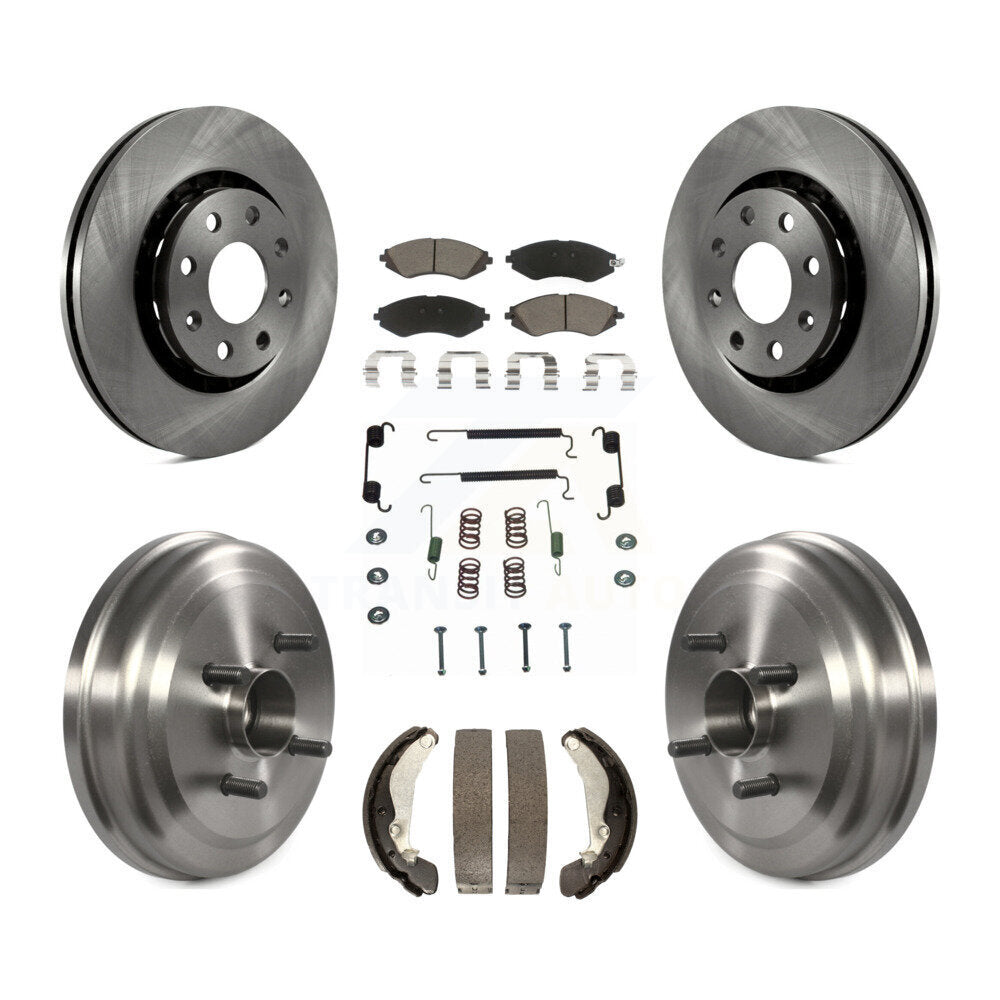 CMX K8C-102304 Disc Brake Kit for 2004-2011 Pontiac G3, Chevrolet Aveo5, Pontiac Wave & more - Front and Rear product image