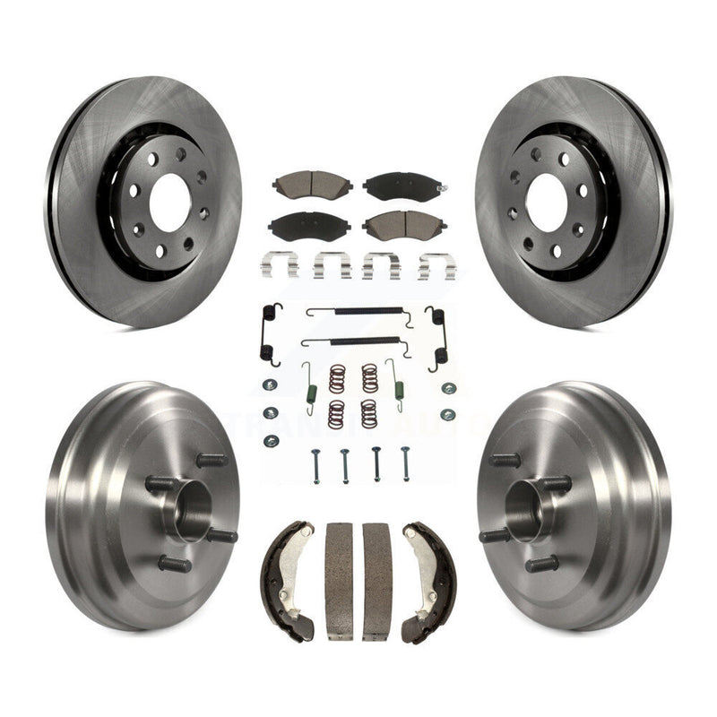 CMX K8C-102304 Disc Brake Kit for 2004-2011 Pontiac G3, Chevrolet Aveo5, Pontiac Wave & more - Front and Rear product image