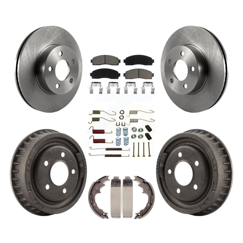 CMX K8C-102316 Disc Brake Kit for 2004-2009 Mazda B4000, Ford Ranger - Front and Rear product image