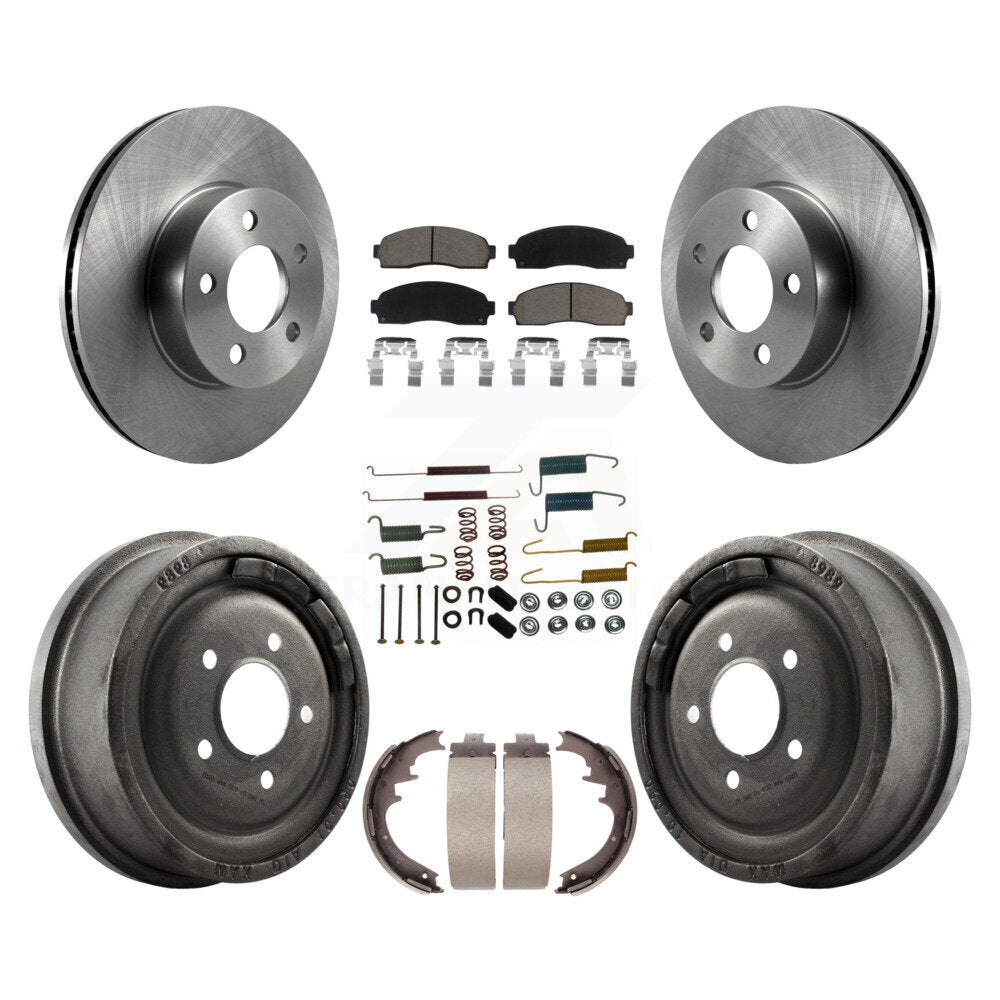 CMX K8C-102317 Disc Brake Kit for 2004-2010 Mazda B4000, Ford Ranger - Front and Rear product image