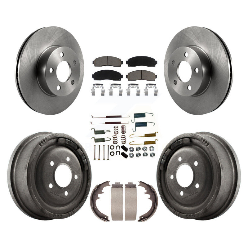 CMX K8C-102317 Disc Brake Kit for 2004-2010 Mazda B4000, Ford Ranger - Front and Rear product image