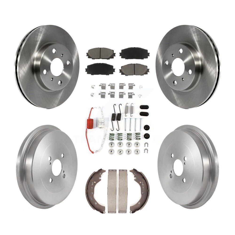 CMX K8C-102319 Disc Brake Kit for 2012-2016 Scion iQ, Toyota Prius C - Front and Rear product image