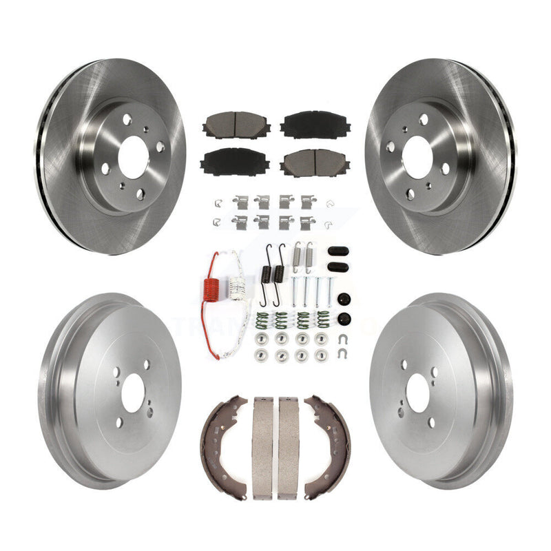 CMX K8C-102319 Disc Brake Kit for 2012-2016 Scion iQ, Toyota Prius C - Front and Rear product image