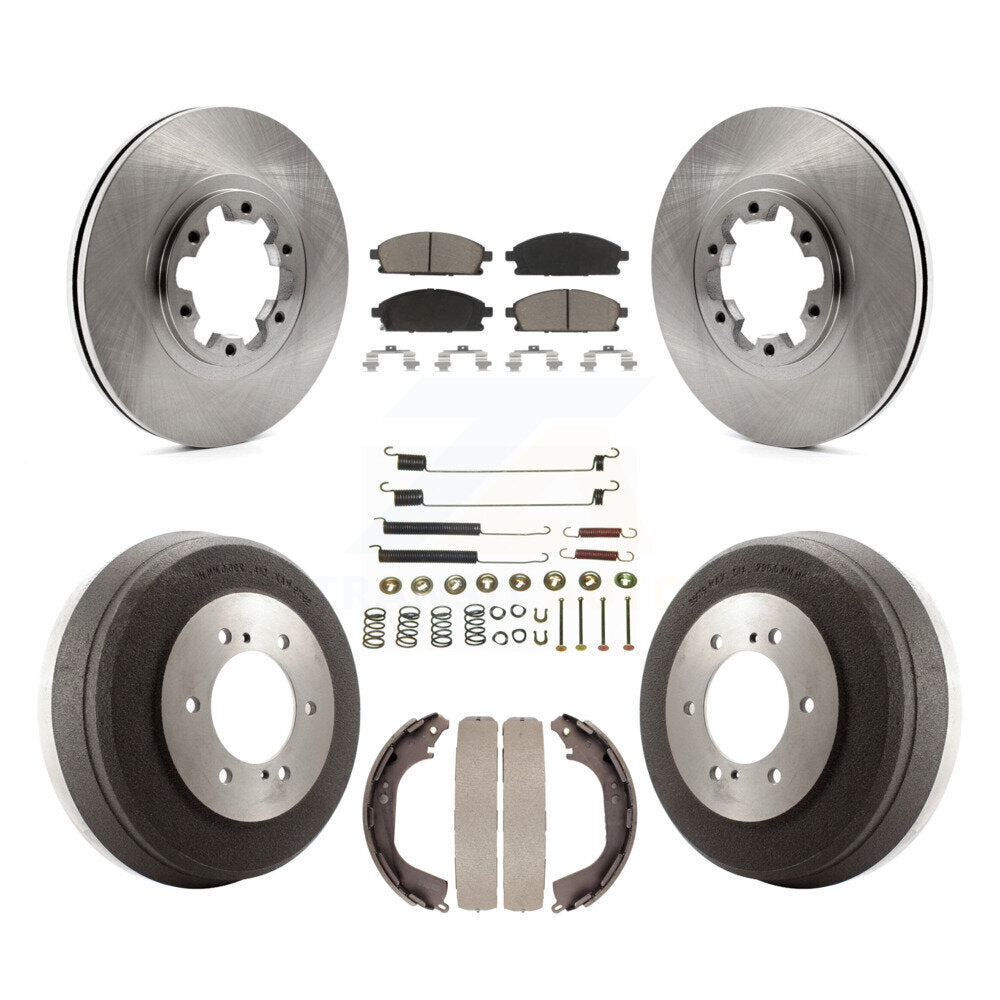 CMX K8C-102321 Disc Brake Kit for 1998-2004 Nissan Pathfinder, INFINITI QX4 - Front and Rear product image