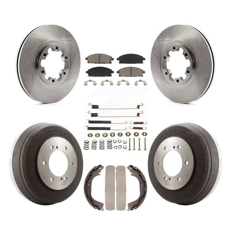 CMX K8C-102321 Disc Brake Kit for 1998-2004 Nissan Pathfinder, INFINITI QX4 - Front and Rear product image