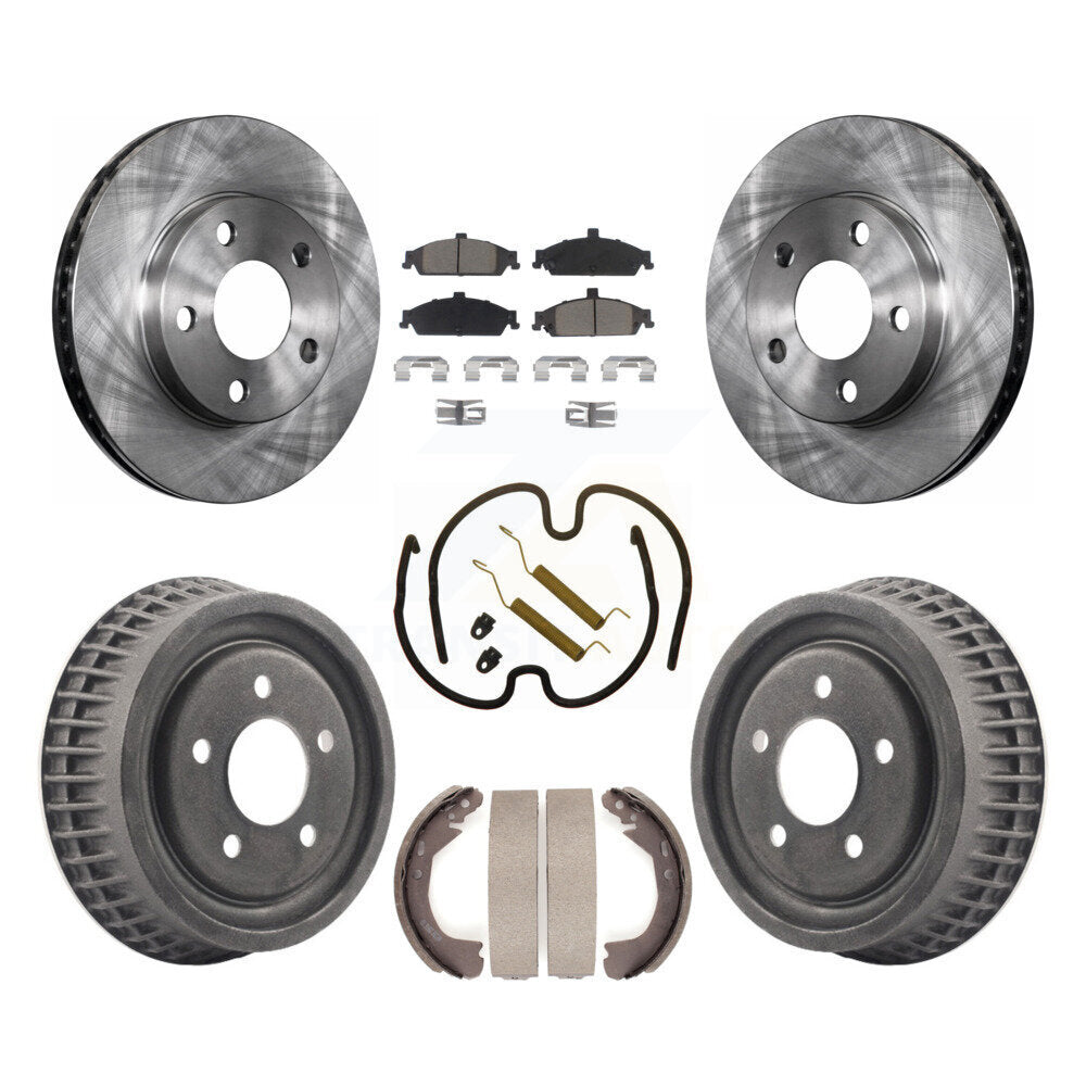 CMX K8C-102332 Disc Brake Kit for 1997-2005 Chevrolet Classic, Oldsmobile Alero, Pontiac Grand Am & more - Front and Rear product image