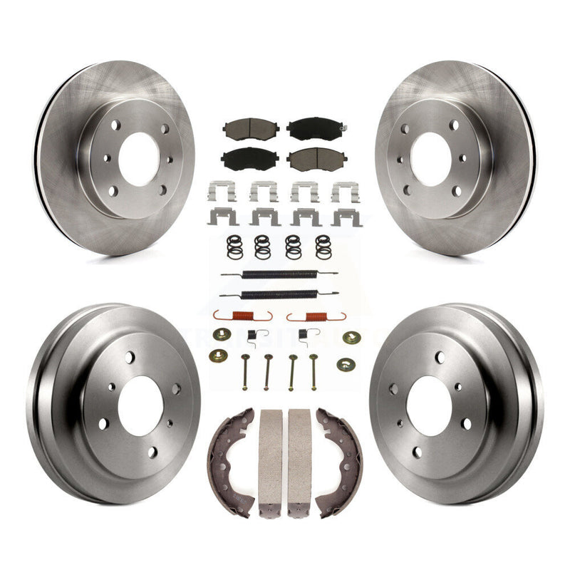 CMX K8C-102335 Disc Brake Kit for 2002-2006 Nissan Sentra - Front and Rear product image