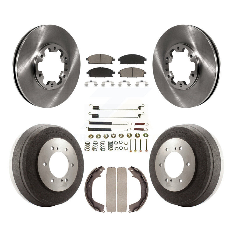 CMX K8C-102347 Disc Brake Kit for 1996-1998 Nissan Pathfinder, INFINITI QX4 - Front and Rear product image