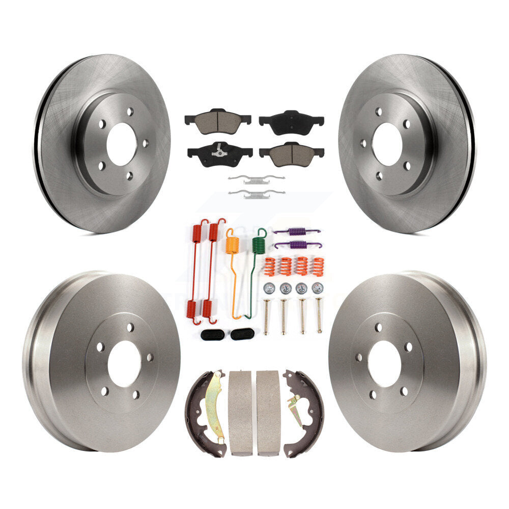 CMX K8C-102359 Disc Brake Kit for 2010-2012 Ford Escape, Mercury Mariner - Front and Rear product image