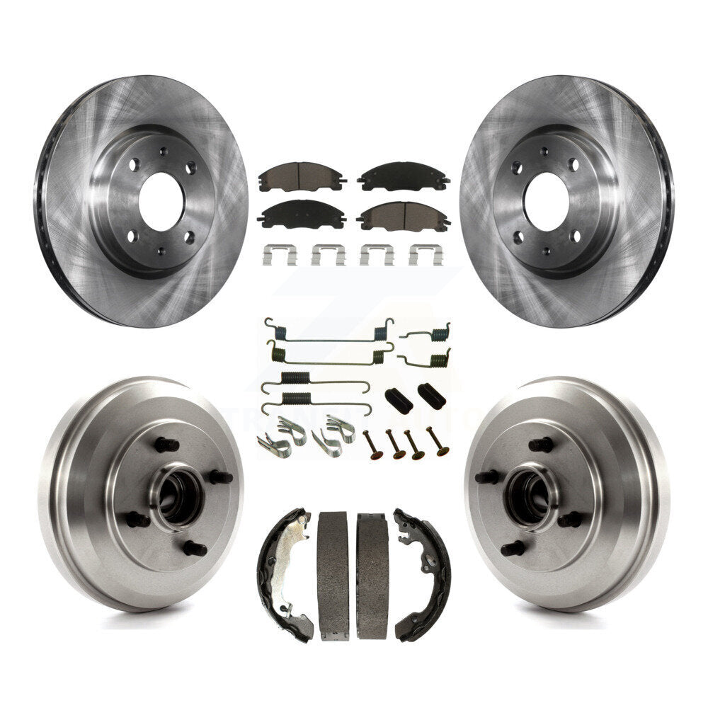 CMX K8C-102378 Disc Brake Kit for 2009-2011 Ford Focus - Front and Rear product image