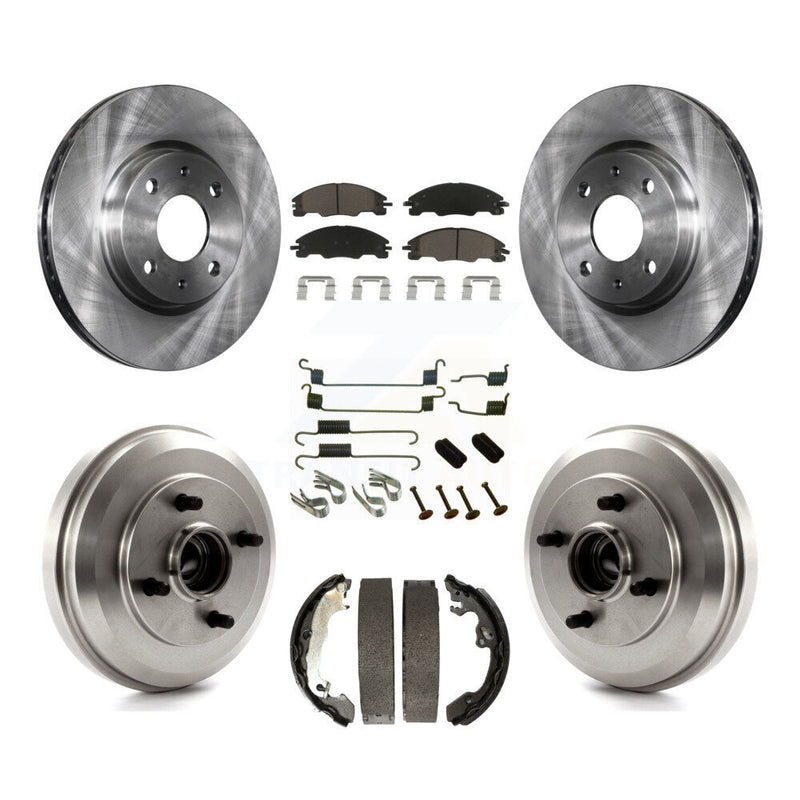 CMX K8C-102378 Disc Brake Kit for 2009-2011 Ford Focus - Front and Rear product image