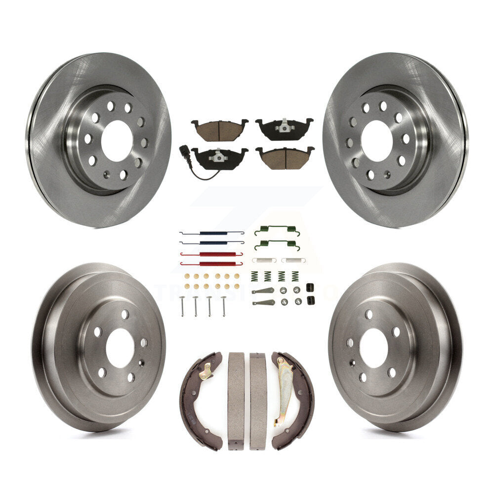 CMX K8C-102380 Disc Brake Kit for 2011-2012 Volkswagen Jetta - Front and Rear product image