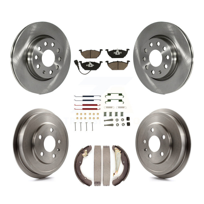 CMX K8C-102380 Disc Brake Kit for 2011-2012 Volkswagen Jetta - Front and Rear product image