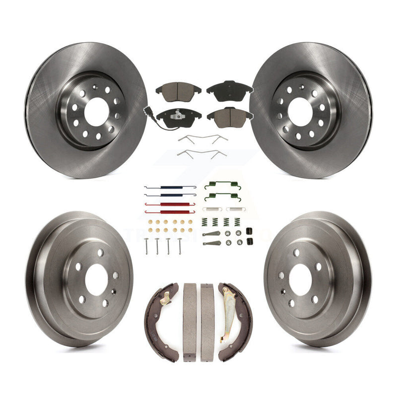 CMX K8C-102381 Disc Brake Kit for 2011-2012 Volkswagen Jetta - Front and Rear product image