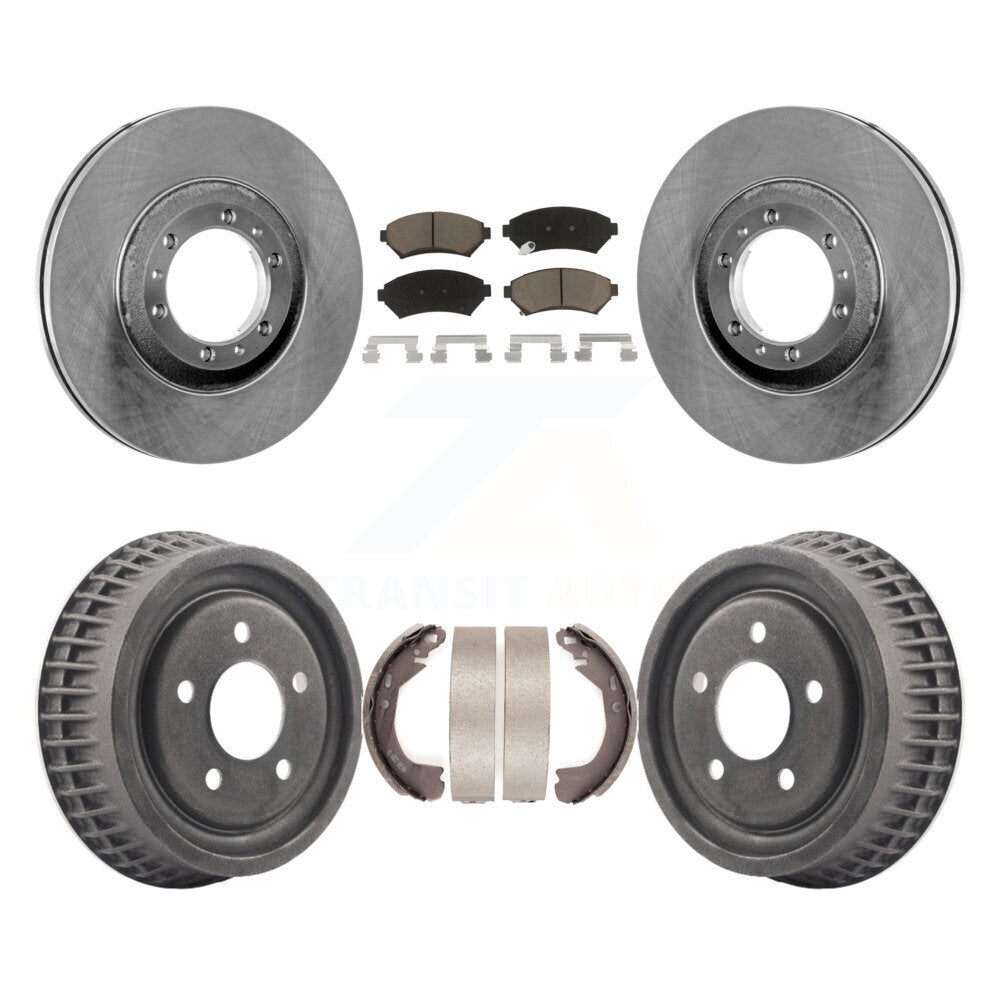 CMX K8C-102385 Disc Brake Kit for 1997-2005 Chevrolet Venture, Pontiac Montana, Oldsmobile Silhouette & more - Front and Rear product image