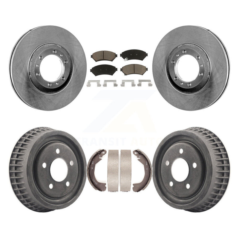 CMX K8C-102385 Disc Brake Kit for 1997-2005 Chevrolet Venture, Pontiac Montana, Oldsmobile Silhouette & more - Front and Rear product image
