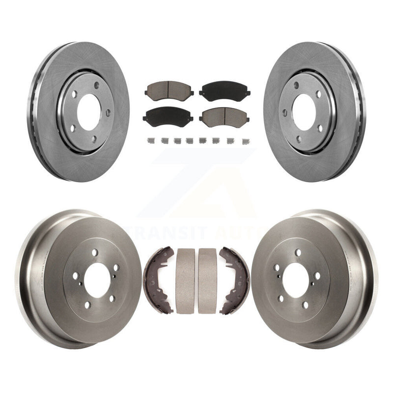 CMX K8C-102455 Disc Brake Kit for 2001-2007 Dodge Caravan, Chrysler Town & Country, Chrysler Voyager & more - Front and Rear product image
