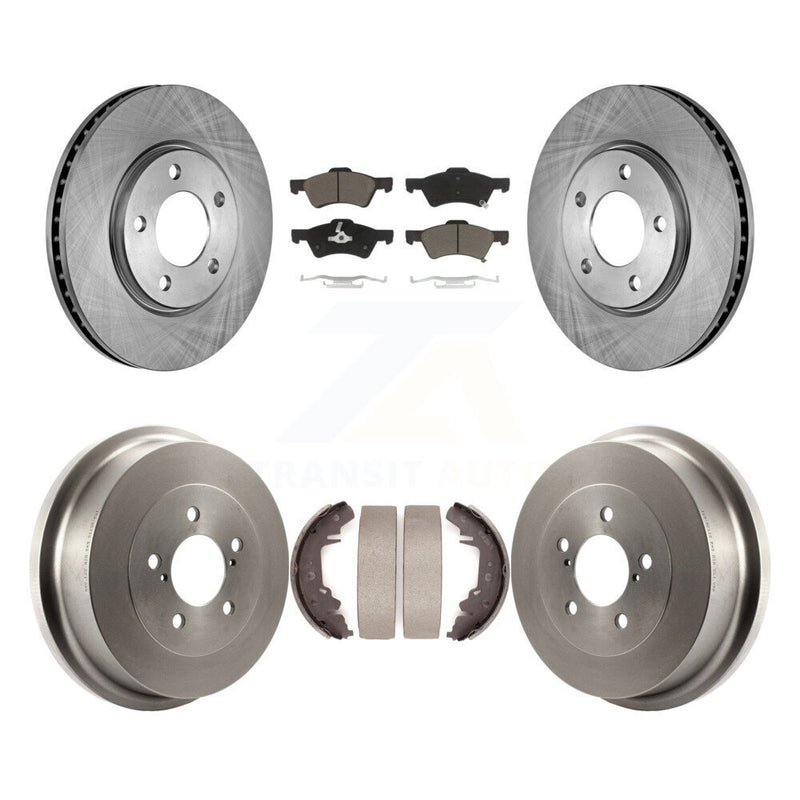 CMX K8C-102456 Disc Brake Kit for 2001-2007 Chrysler Town & Country, Dodge Caravan, Dodge Grand Caravan - Front and Rear product image