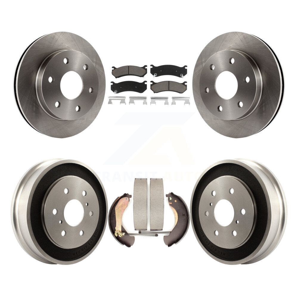 CMX K8C-102478 Disc Brake Kit for 2005-2007 Chevrolet Silverado 1500 Classic, GMC Sierra 1500 Classic, Chevrolet Silverado 1500 & more - Front and Rear product image