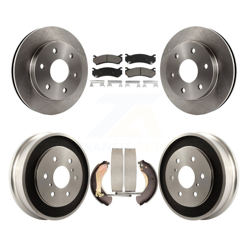 CMX K8C-102478 Disc Brake Kit for 2005-2007 Chevrolet Silverado 1500 Classic, GMC Sierra 1500 Classic, Chevrolet Silverado 1500 & more - Front and Rear product image