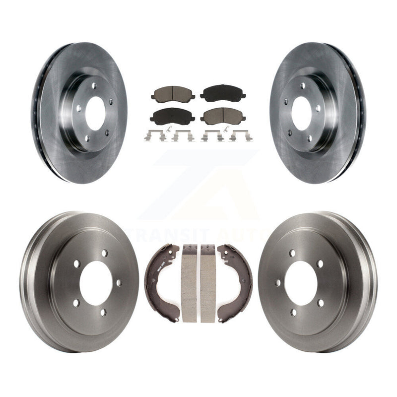 CMX K8C-102482 Disc Brake Kit for 2007-2017 Dodge Caliber, Dodge Avenger, Jeep Compass & more - Front and Rear product image