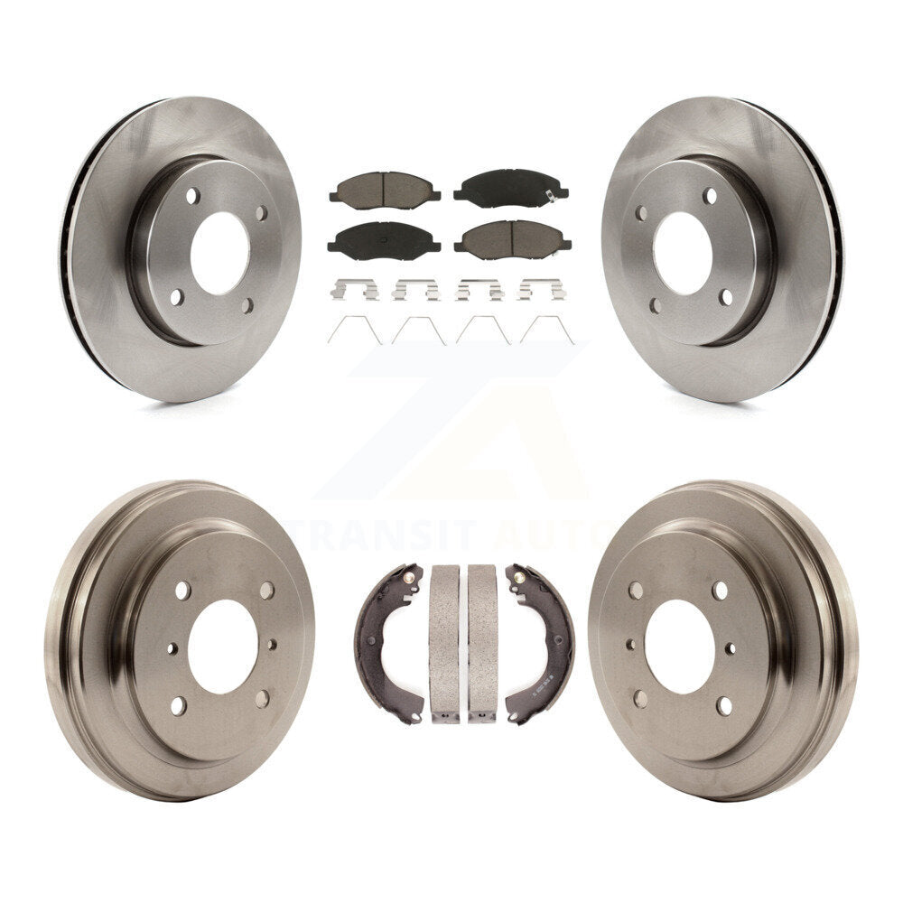 CMX K8C-102498 Disc Brake Kit for 2009-2011 Nissan Versa - Front and Rear product image