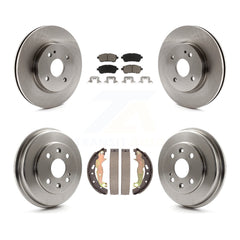 CMX K8C-102514 Disc Brake Kit for 2011-2014 Mazda 2 - Front and Rear product image