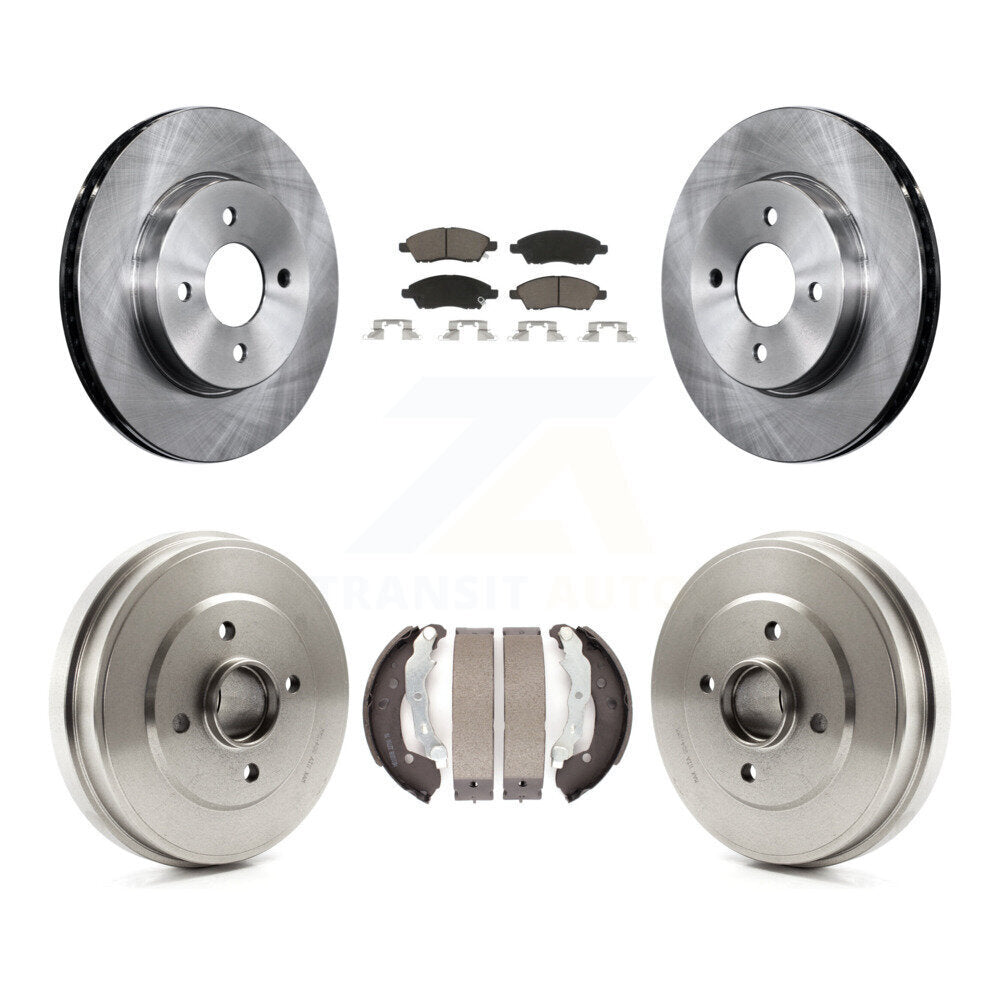 CMX K8C-102518 Disc Brake Kit for 2012-2019 Nissan Micra, Nissan Versa, Nissan Versa Note - Front and Rear product image