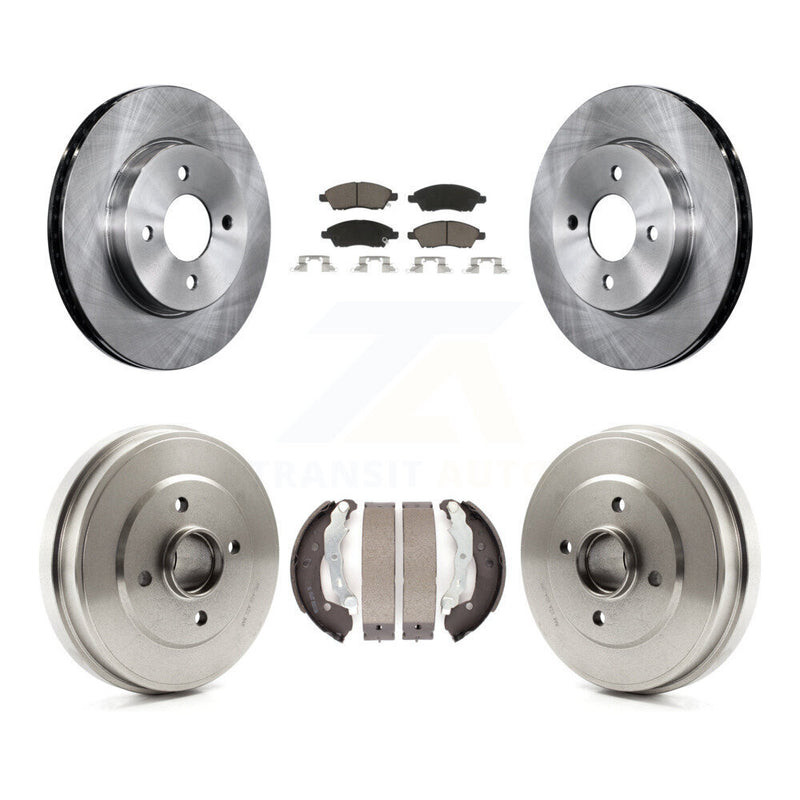 CMX K8C-102518 Disc Brake Kit for 2012-2019 Nissan Micra, Nissan Versa, Nissan Versa Note - Front and Rear product image