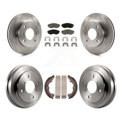 CMX K8C-102523 Disc Brake Kit for 2002-2006 Nissan Sentra - Front and Rear product image