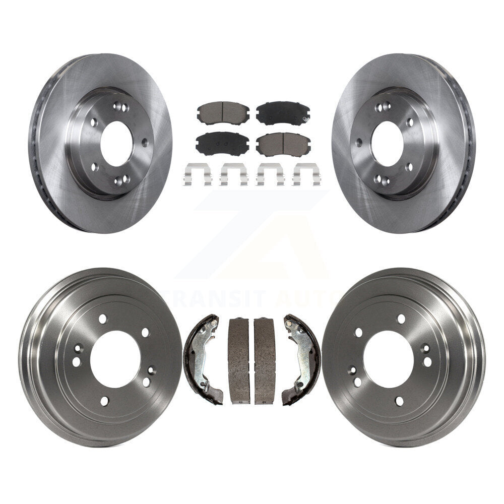 CMX K8C-102524 Disc Brake Kit for 2007-2010 Hyundai Elantra - Front and Rear product image