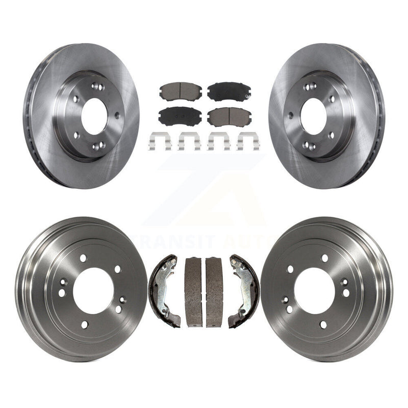 CMX K8C-102524 Disc Brake Kit for 2007-2010 Hyundai Elantra - Front and Rear product image