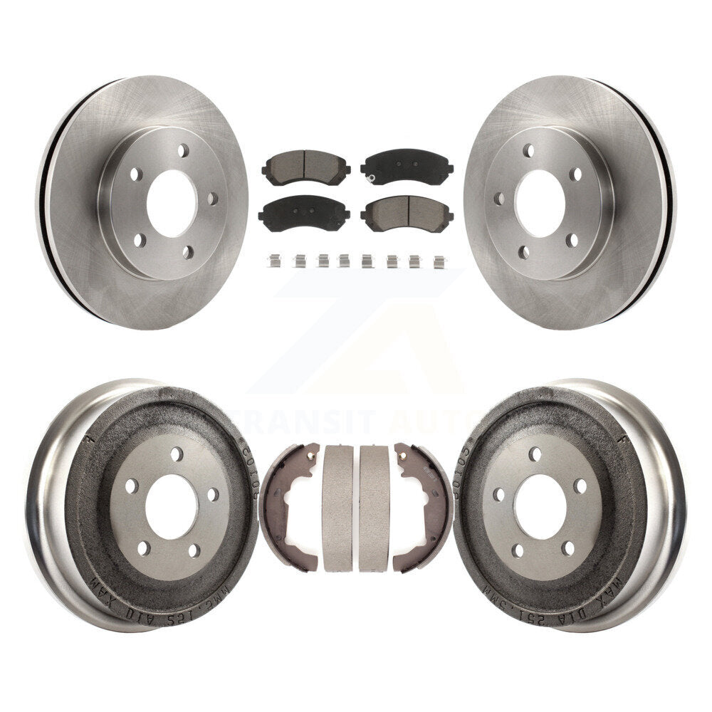 CMX K8C-102528 Disc Brake Kit for 2001-2005 Pontiac Aztek - Front and Rear product image
