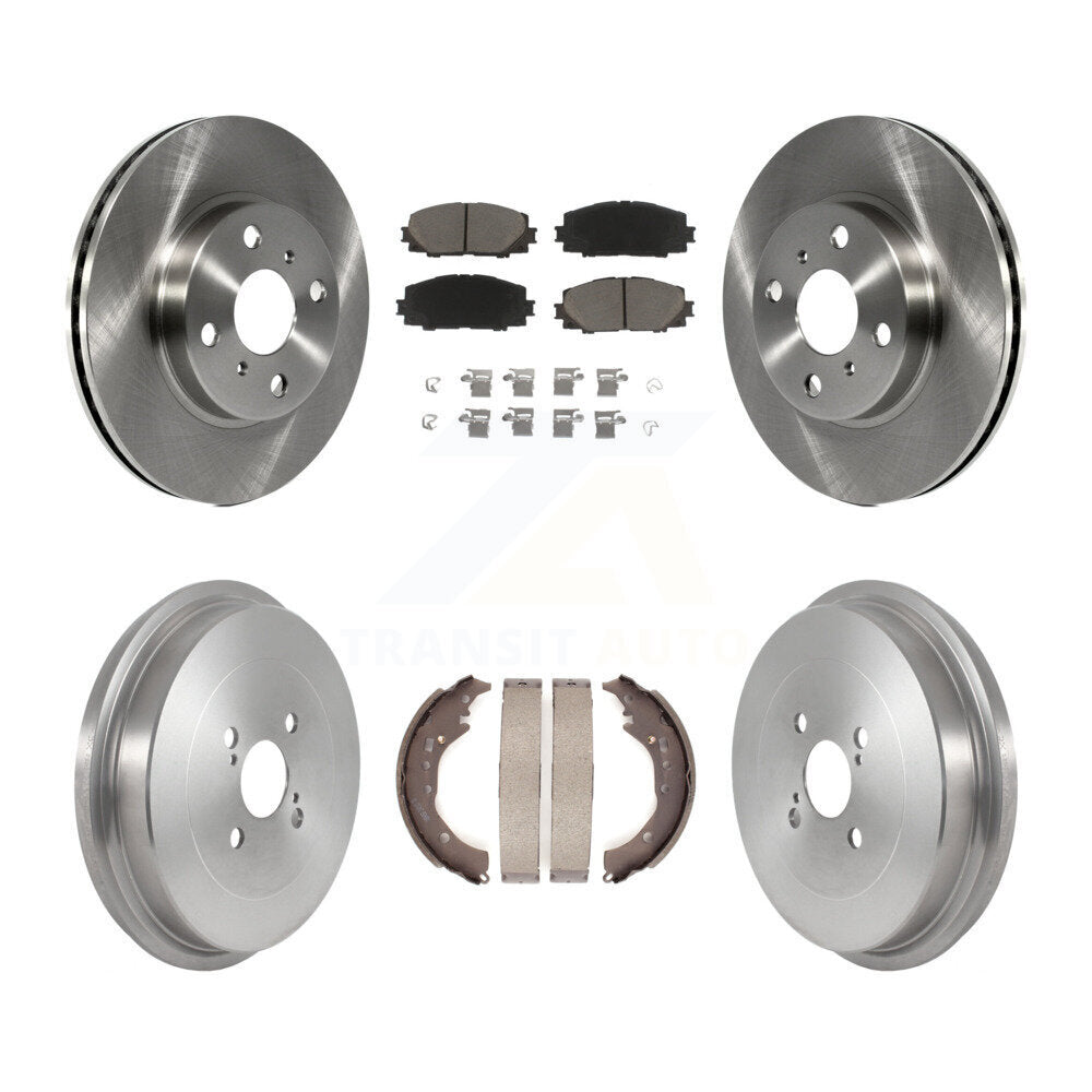 CMX K8C-102540 Disc Brake Kit for 2012-2016 Scion iQ, Toyota Prius C - Front and Rear product image