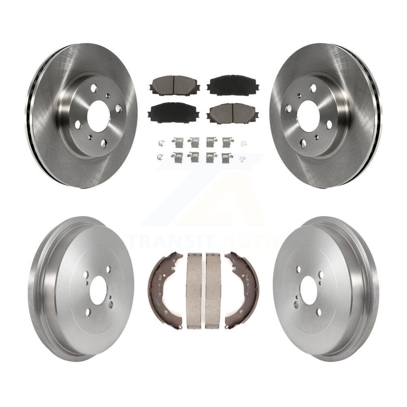 CMX K8C-102540 Disc Brake Kit for 2012-2016 Scion iQ, Toyota Prius C - Front and Rear product image