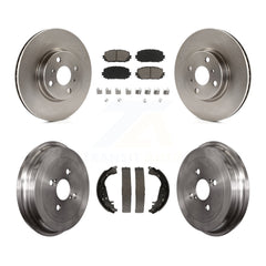 CMX K8C-102542 Disc Brake Kit for 2012-2013 Toyota Yaris - Front and Rear product image