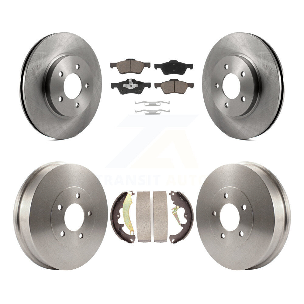 CMX K8C-102548 Disc Brake Kit for 2007-2012 Ford Escape, Mercury Mariner, Mazda Tribute - Front and Rear product image