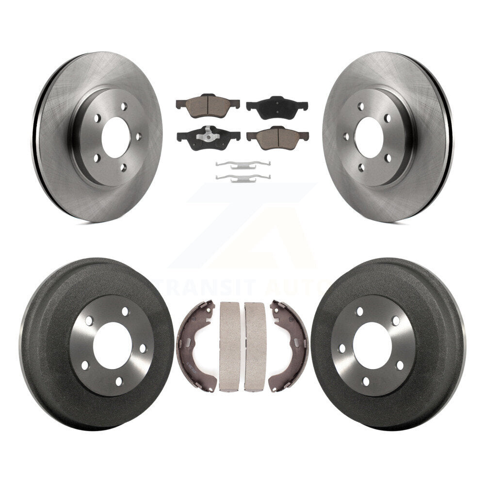 CMX K8C-102549 Disc Brake Kit for 2005-2007 Ford Escape, Mercury Mariner, Mazda Tribute - Front and Rear product image