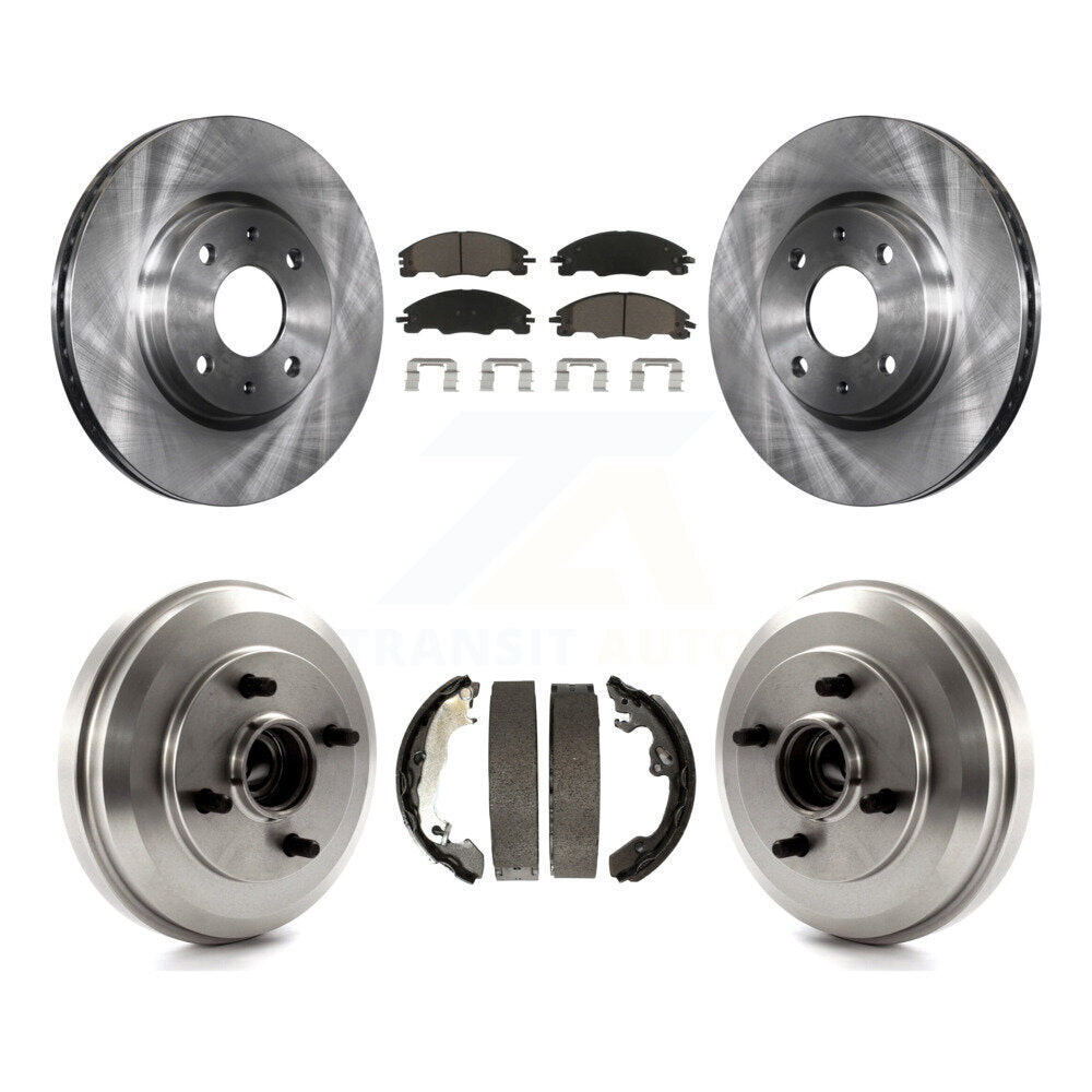 CMX K8C-102558 Disc Brake Kit for 2009-2011 Ford Focus - Front and Rear product image
