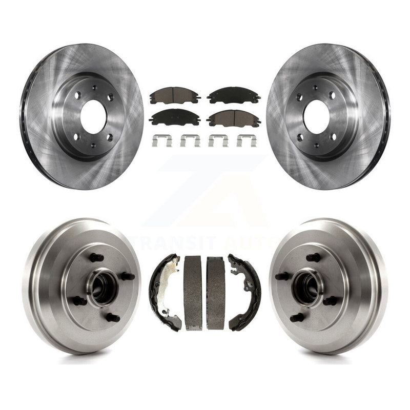 CMX K8C-102558 Disc Brake Kit for 2009-2011 Ford Focus - Front and Rear product image