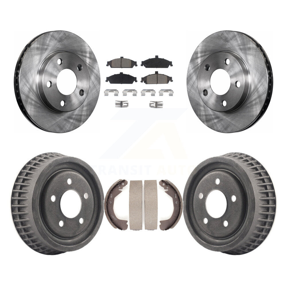 CMX K8C-102578 Disc Brake Kit for 1997-2005 Chevrolet Classic, Oldsmobile Alero, Pontiac Grand Am & more - Front and Rear product image