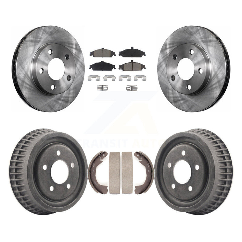 CMX K8C-102578 Disc Brake Kit for 1997-2005 Chevrolet Classic, Oldsmobile Alero, Pontiac Grand Am & more - Front and Rear product image